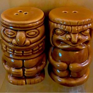 Tiki Salt and Pepper Shaker
